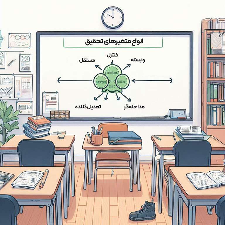 انواع متغیرها